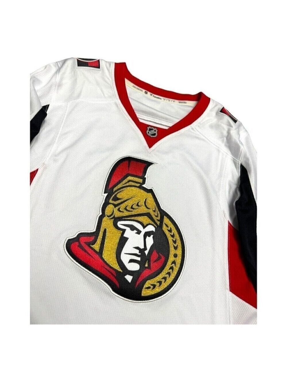 Womens Ottawa Senators Breakaway White NHL Away Hockey Jersey Medium NEW W TAGS - Picture 3 of 7